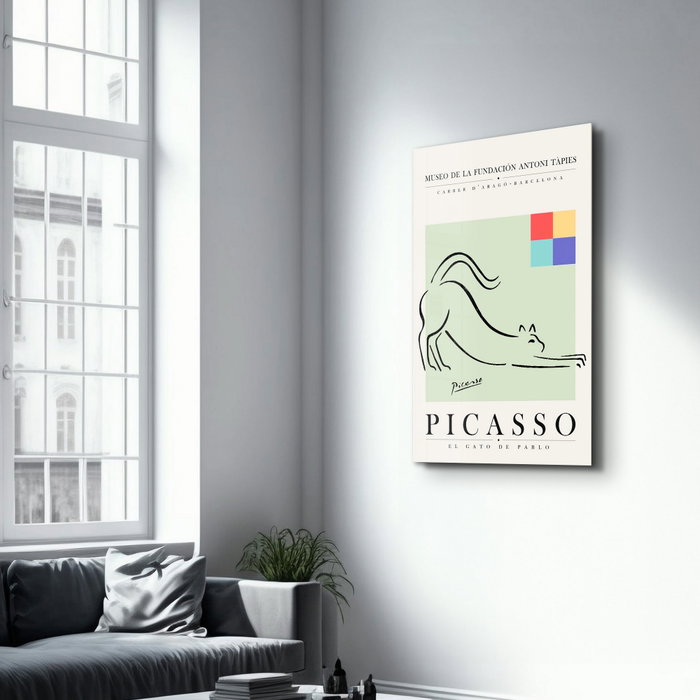 Wallity Pintura Decorativa de Vidrio Templado Multicolor 46 x 72 cm Wallity Pintura Decorativa de Vidrio Templado Multicolor 46 x 72 cm